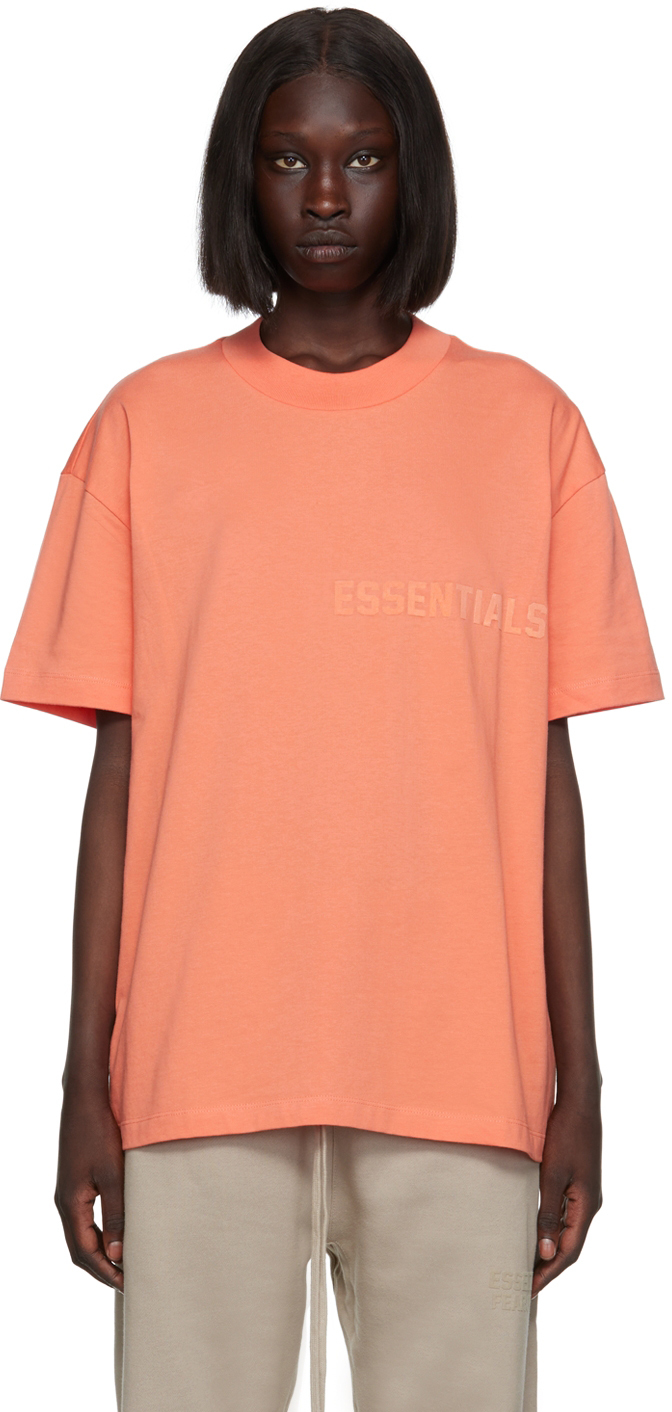 Essentials Pink Cotton T-Shirt