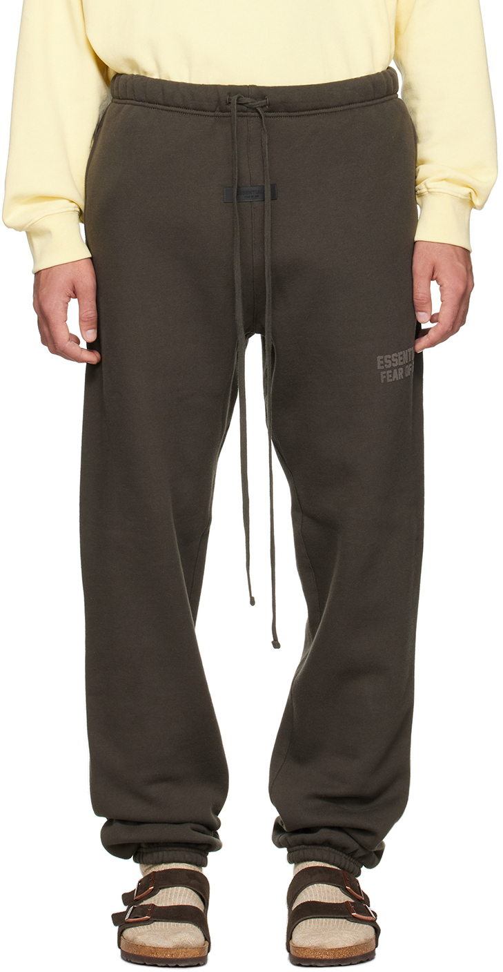 Gray Drawstring Lounge Pants by Fear of God ESSENTIALS on Sale