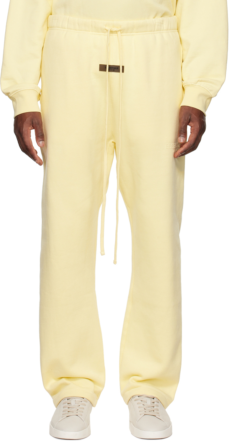 Yellow Relaxed Lounge Pants