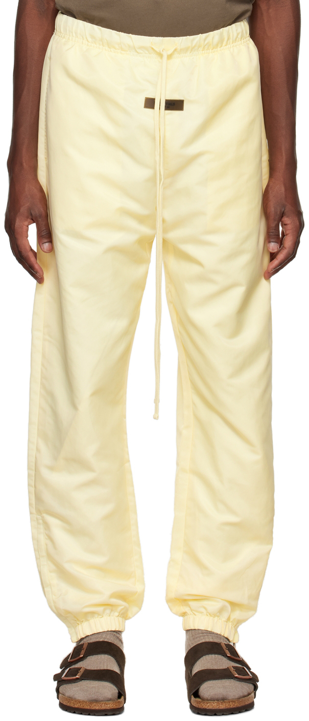 Essentials Yellow Nylon Lounge Pants
