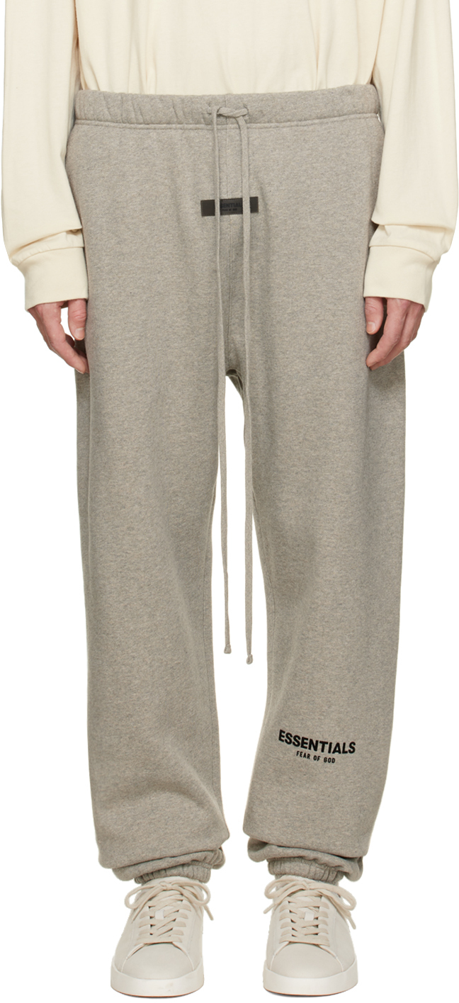 Gray Drawstring Lounge Pants SSENSE Men Clothing Loungewear Sweats 