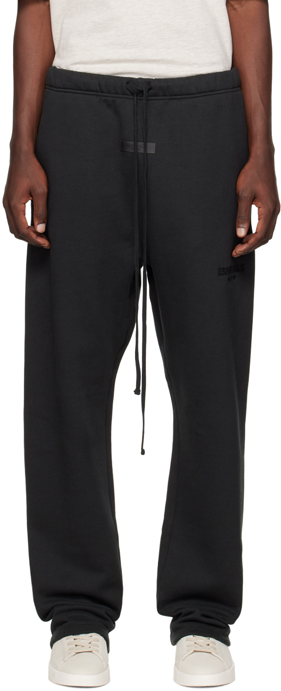 Black Relaxed Lounge Pants