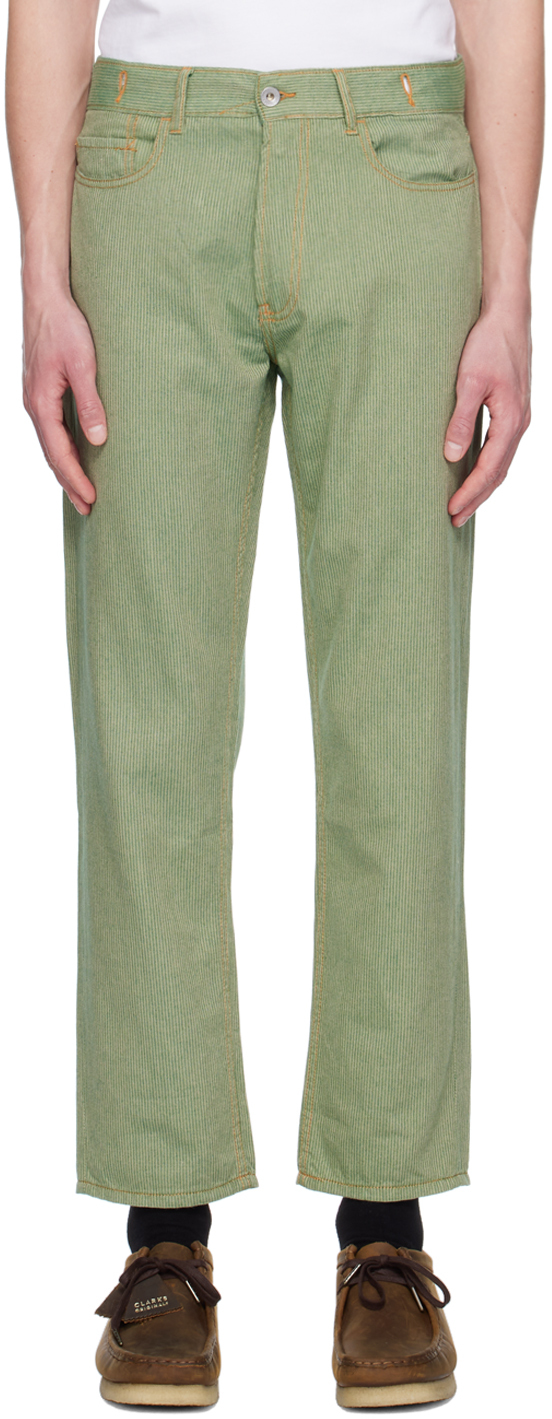 Green Tearaway Jeans