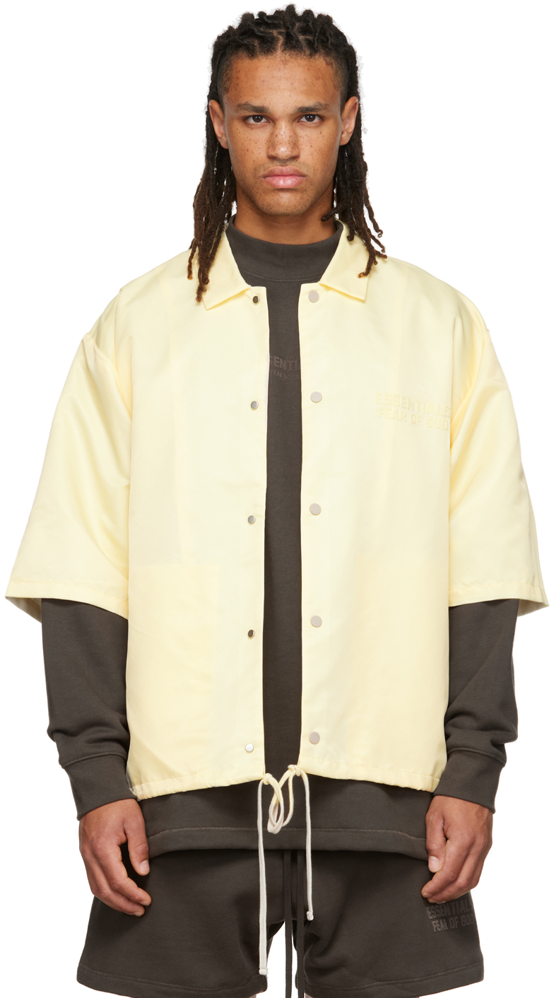 Essentials Yellow Nylon Shirt