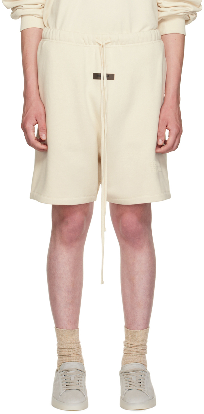Essentials Off-White Drawstring Shorts