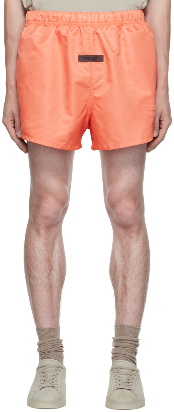 Essentials Pink Nylon Shorts