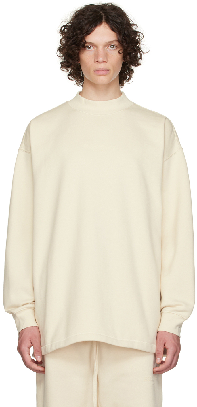 Essentials Off-White Relaxed Sweatshirt
