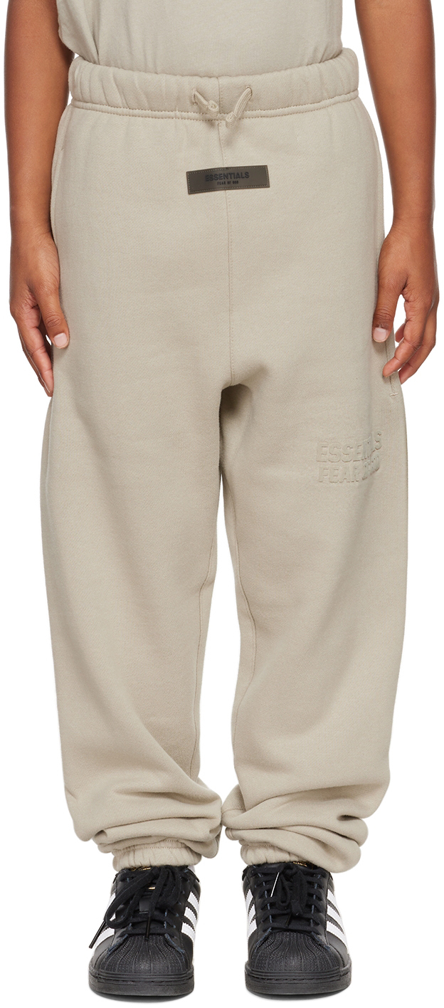 Kids Gray Logo Lounge Pants
