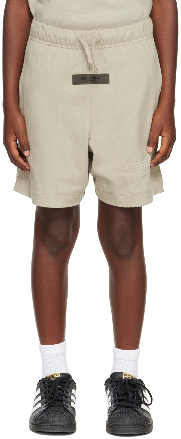 Essentials Kids Gray Jersey Shorts