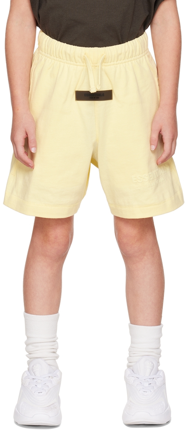 Essentials Kids Yellow Jersey Shorts