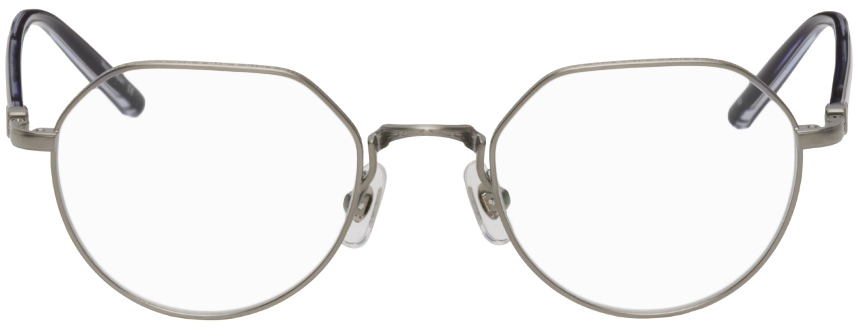 Matsuda Silver M3108 Glasses In Antique Sil