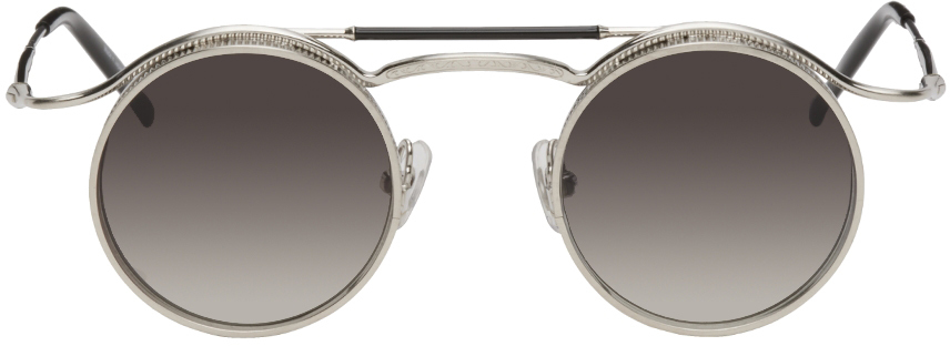 Matsuda: Silver 2903H Sunglasses | SSENSE Canada