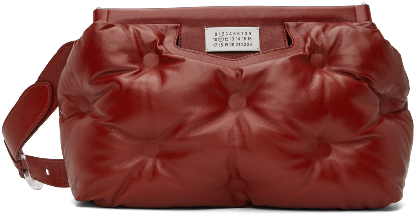 Maison Margiela Red Medium Glam Slam Shoulder Bag