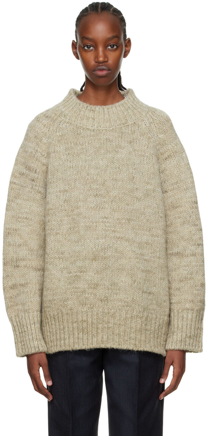 Maison Margiela Green Alpaca Sweater