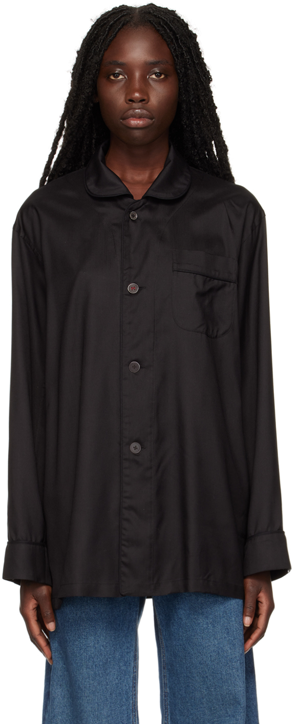 Black Mens Shirt by Maison Margiela on Sale