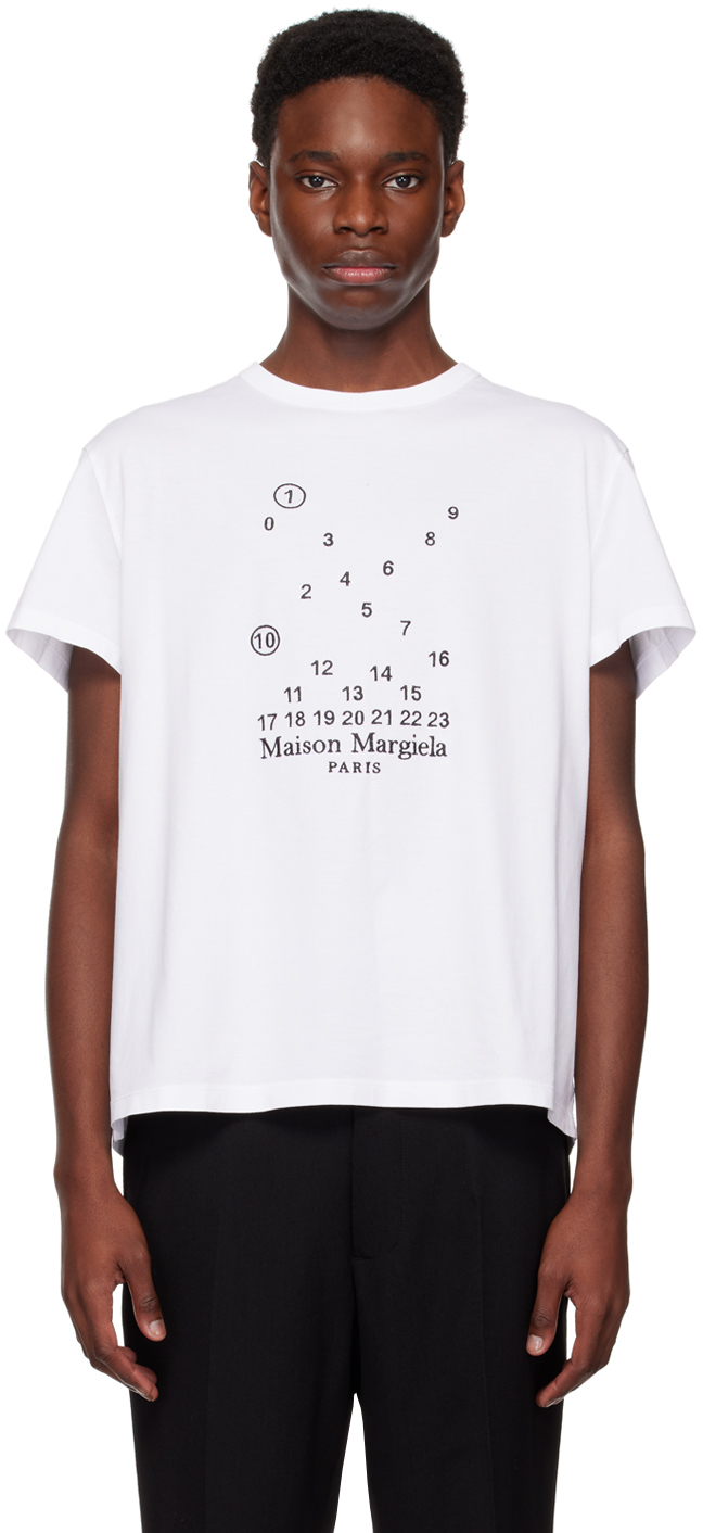Maison Margiela ロゴTシャツ-