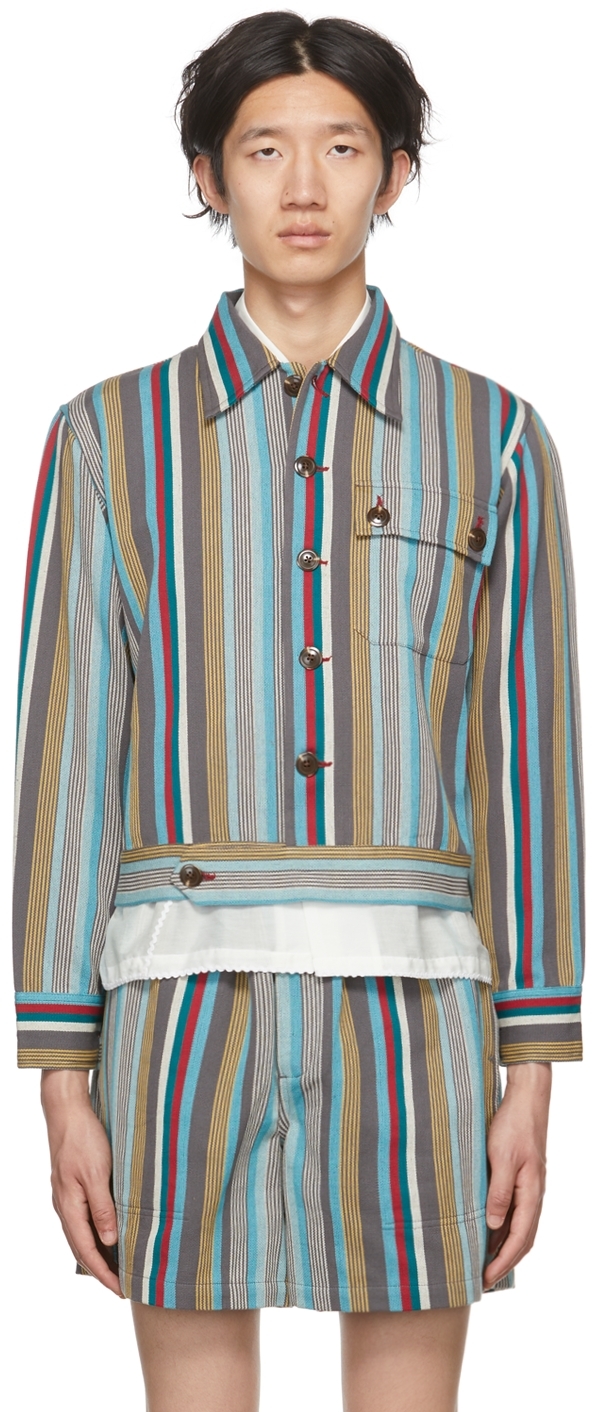BODE New York / Kolkata Stripe Jacket-中古 買取オンライン