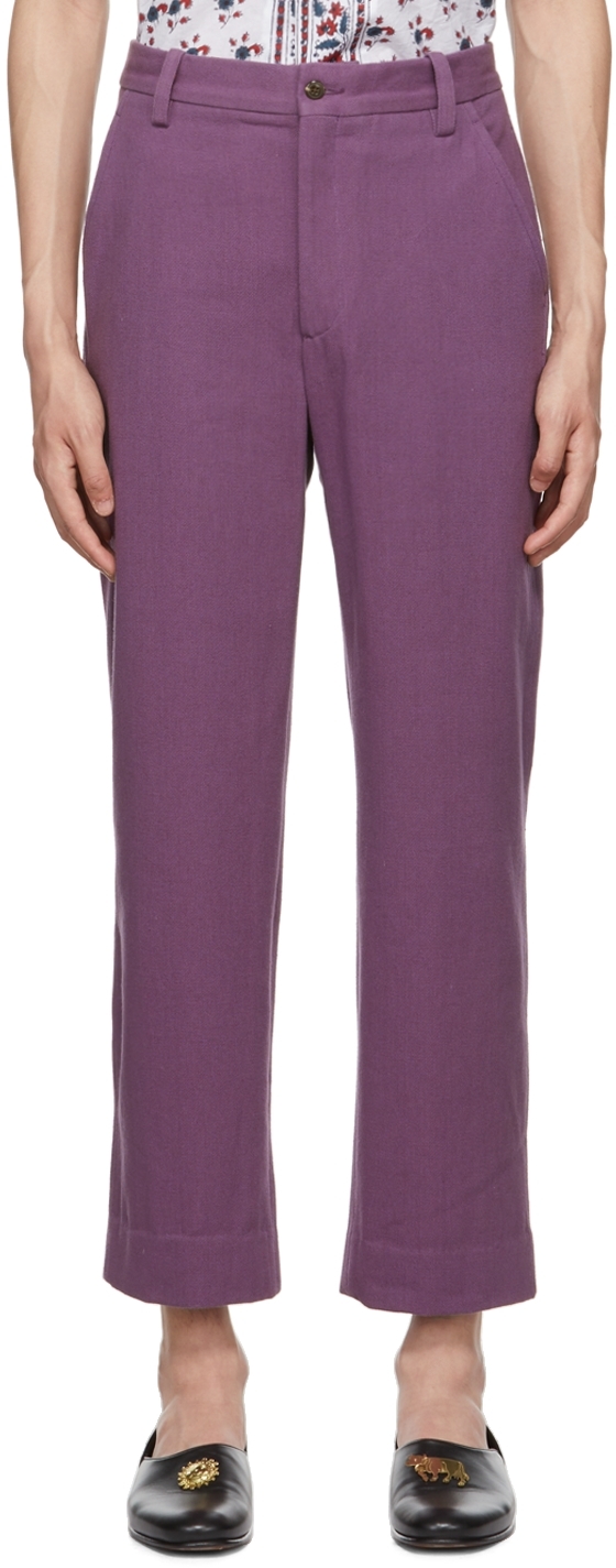 Purple Standard Trousers