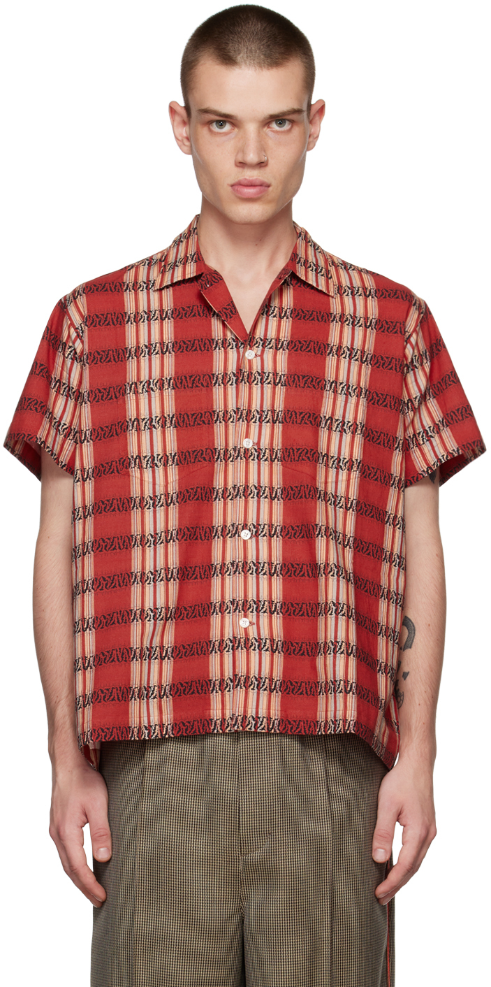 Bode: Red Curran Shirt | SSENSE
