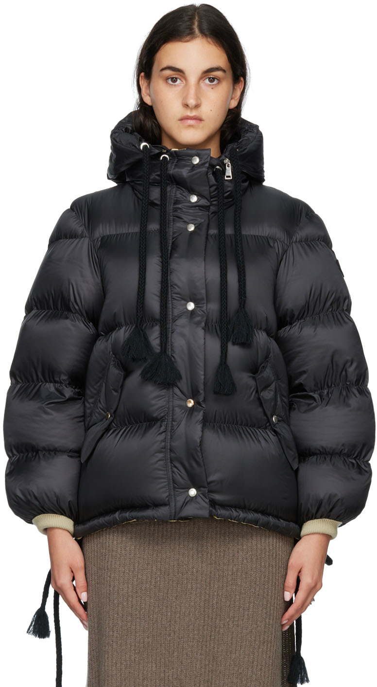 Blue - Save 57% Moncler Genius Denim Duck-feather Puffer Jacket in Navy Womens Jackets Moncler Genius Jackets 