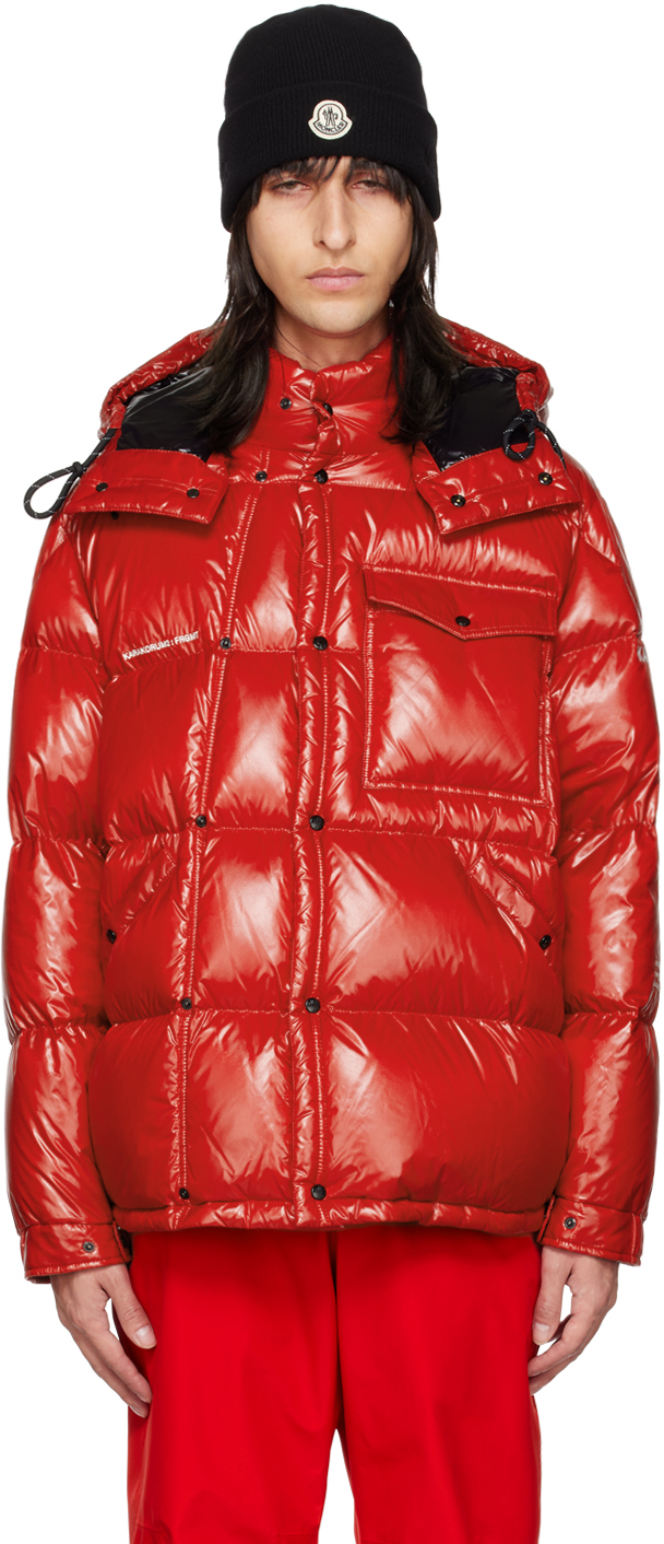 Moncler Genius 7 Moncler FRGMT Hiroshi Fujiwara Red Anthemium Jacket