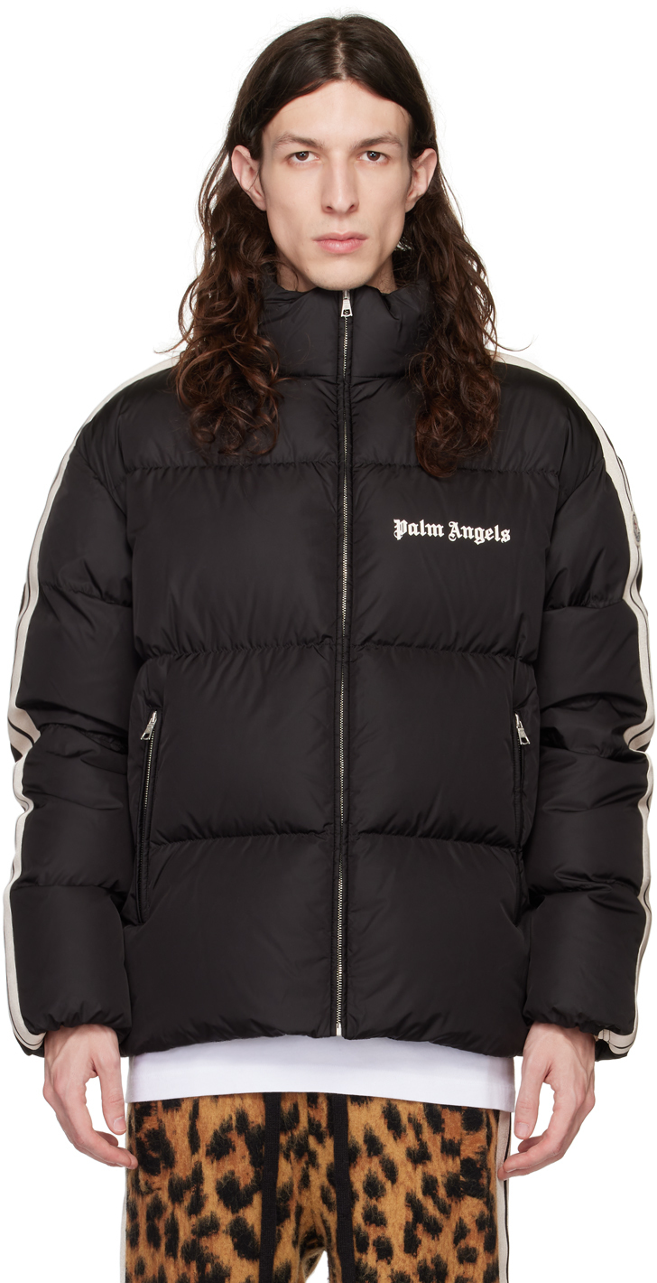 Moncler Genius: 8 Moncler Palm Angels Black Rodman Down Jacket 