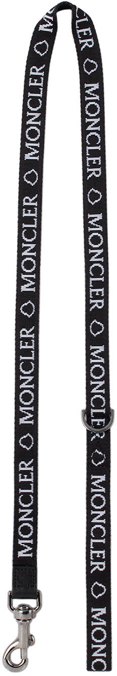 Moncler Genius Black Poldo Dog Couture Edition Leash In 999