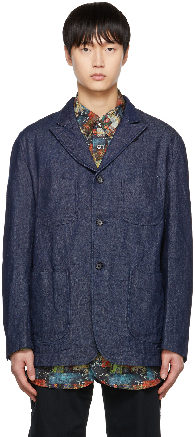 Engineered Garments: Navy NB Jacket | SSENSE