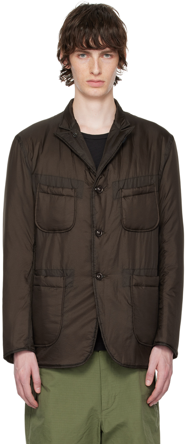 Engineered Garments Ssense Exclusive Brown Jacket In Kd012 Brown