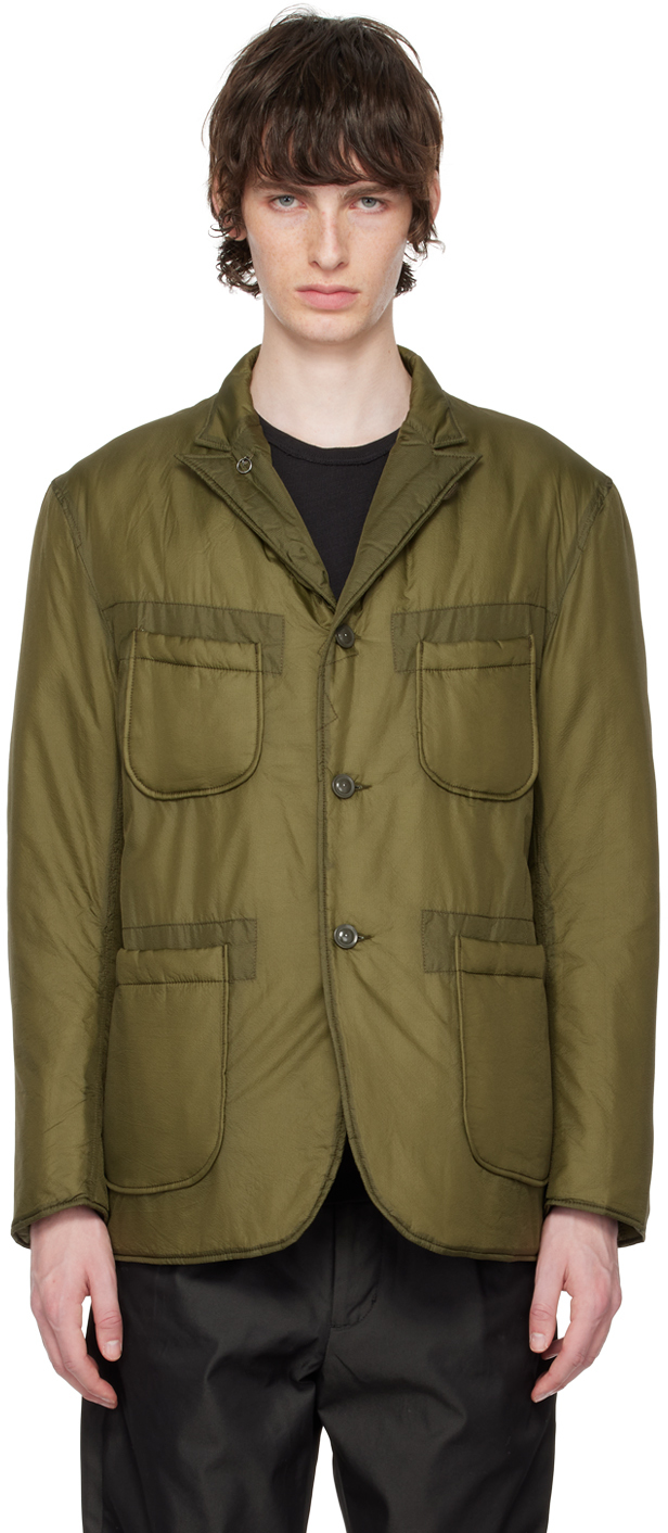 Engineered Garments Ssense Exclusive Green Jacket In Kd001 Olive
