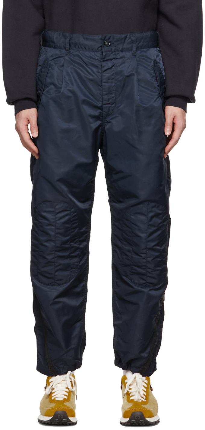 Engineered Garments Navy IAC Trousers
