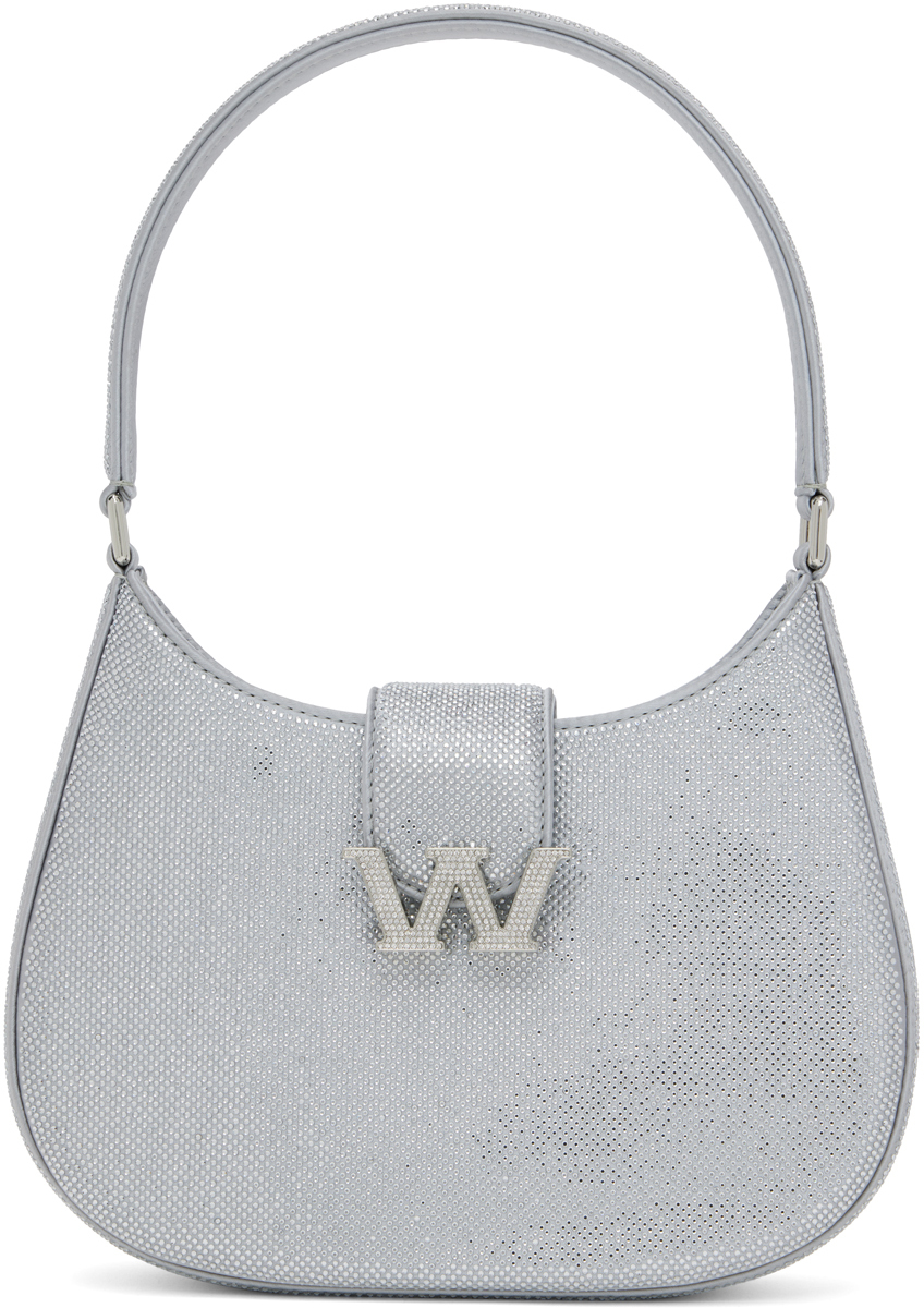 Silver Small W Legacy Bag by Alexander Wang on Sale