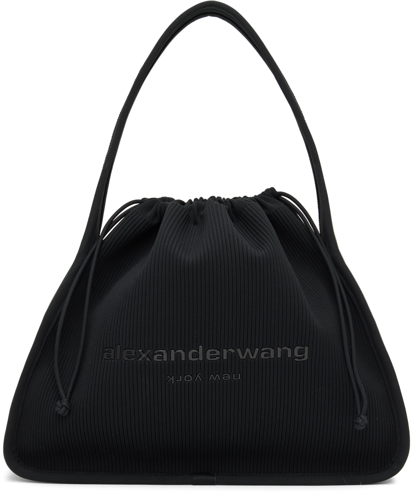 Alexander Wang: Black Large Ryan Bag | SSENSE Canada