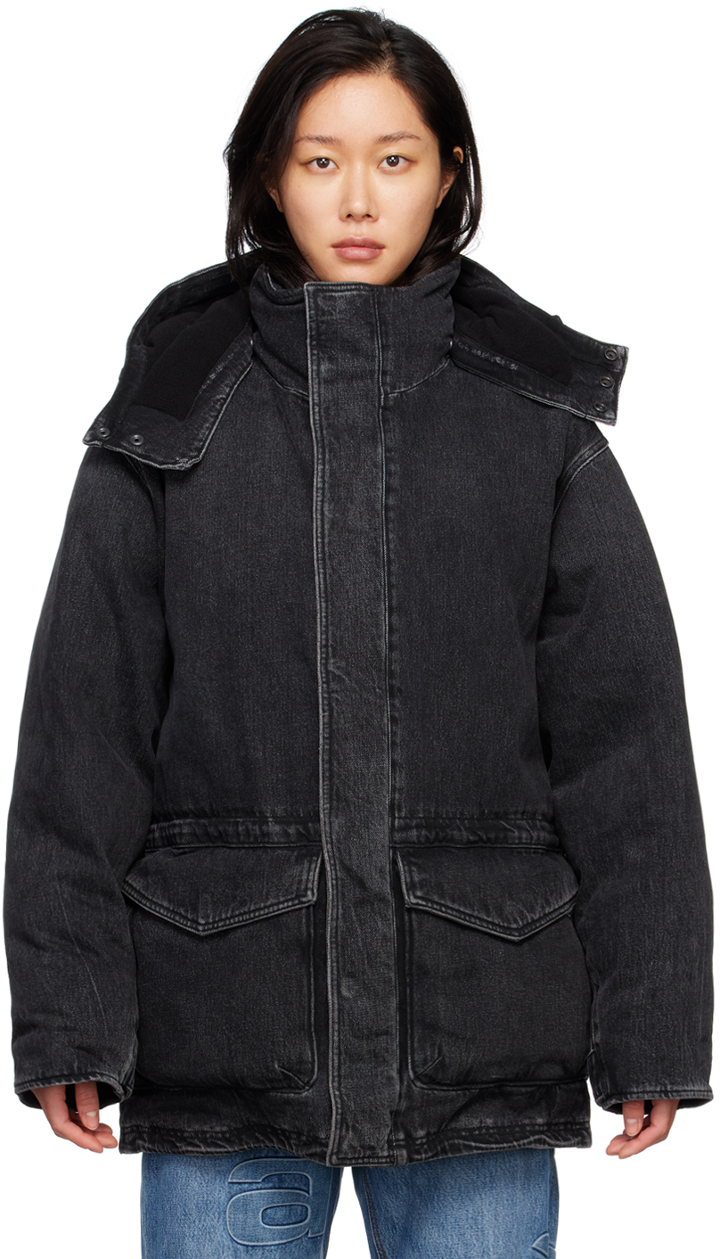 ファッションAlexander  Wang extreme puffer in denim