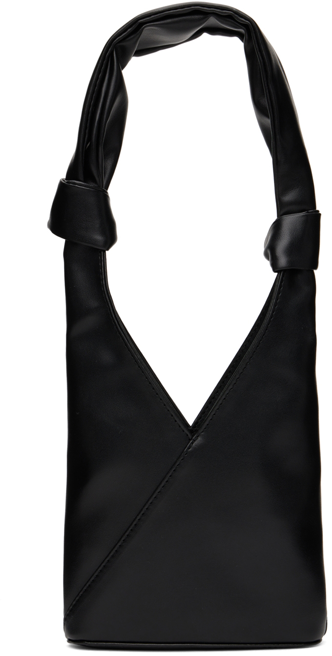 Black Triangle Shoulder Bag