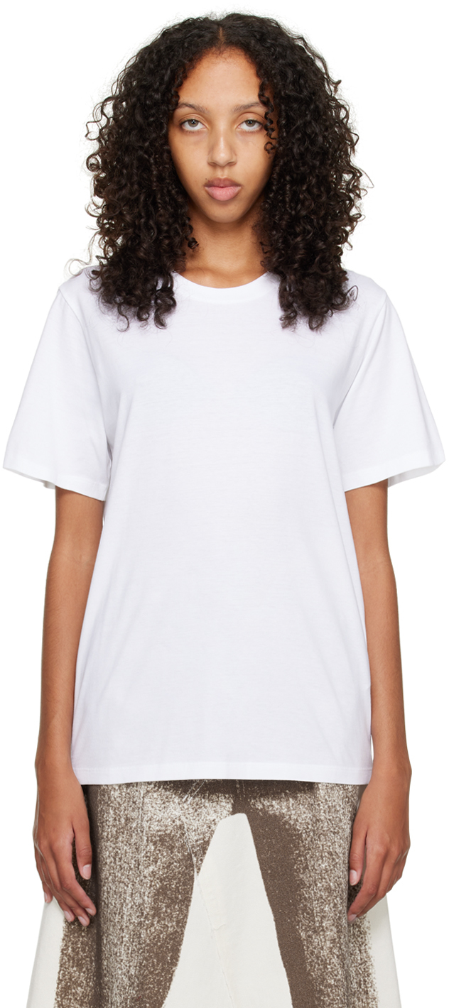 MM6 Maison Margiela White Ouroboros T-Shirt