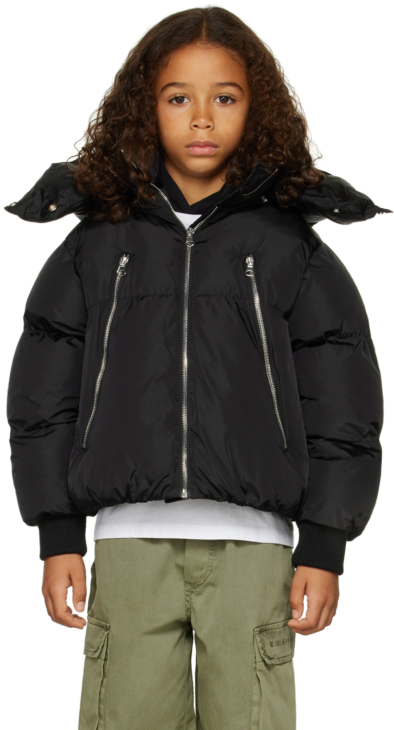 Kids Black Zip Jacket