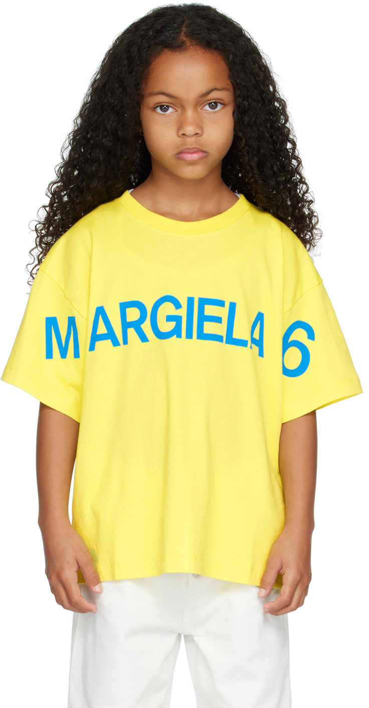 Mm6 Maison Margiela Kids' Tops & T-shirts | SSENSE | SSENSE