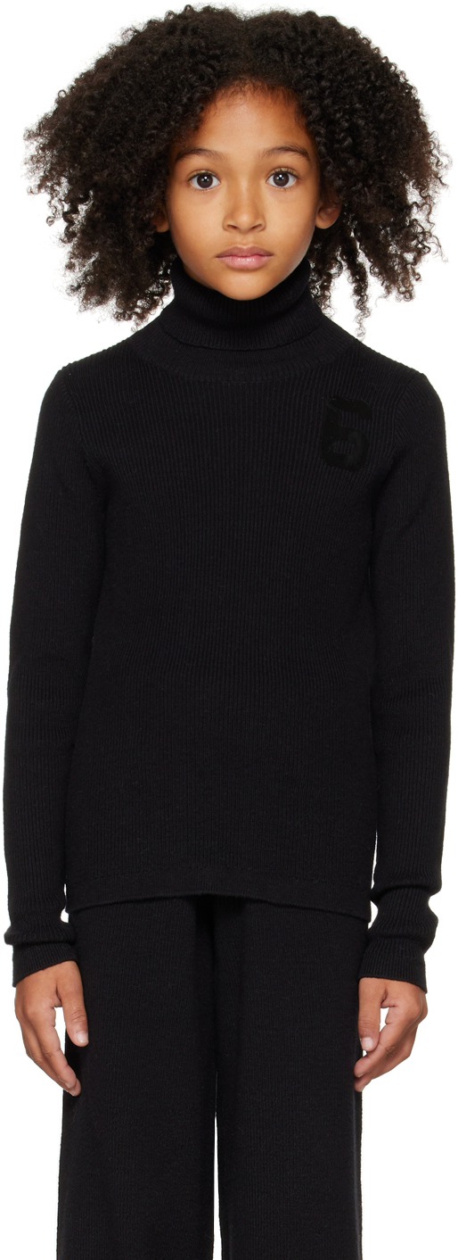 PHK-1F619 BLACK LOGO TURTLENECK main image 0