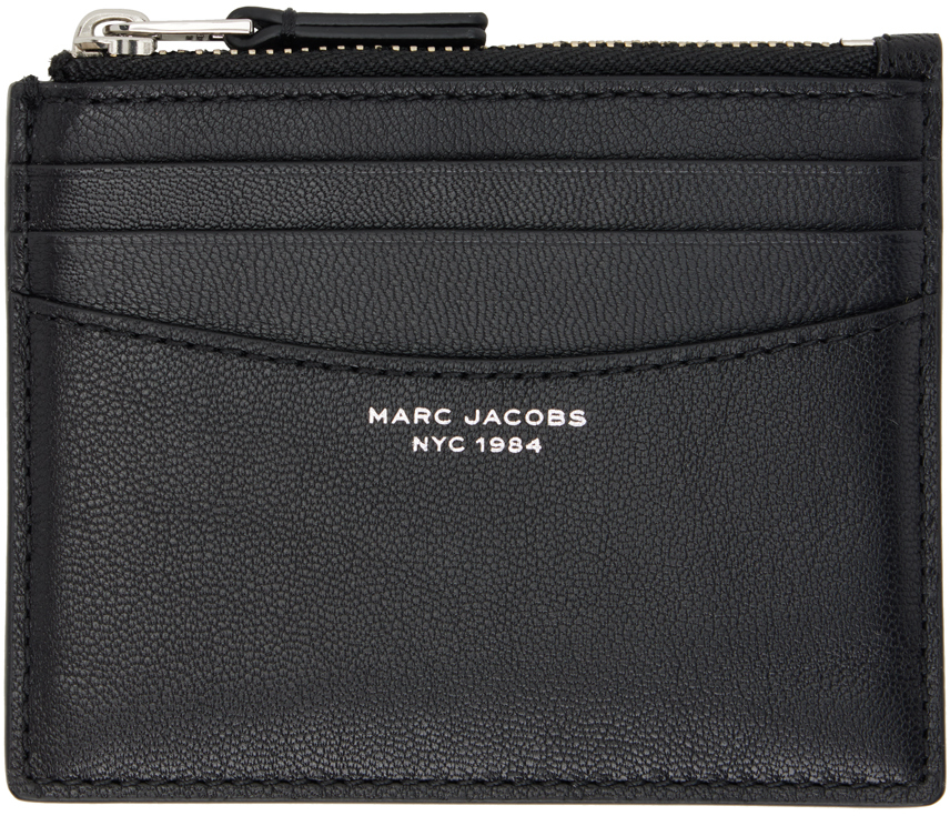 Marc Jacobs Black 'The Slim 84' Card Holder