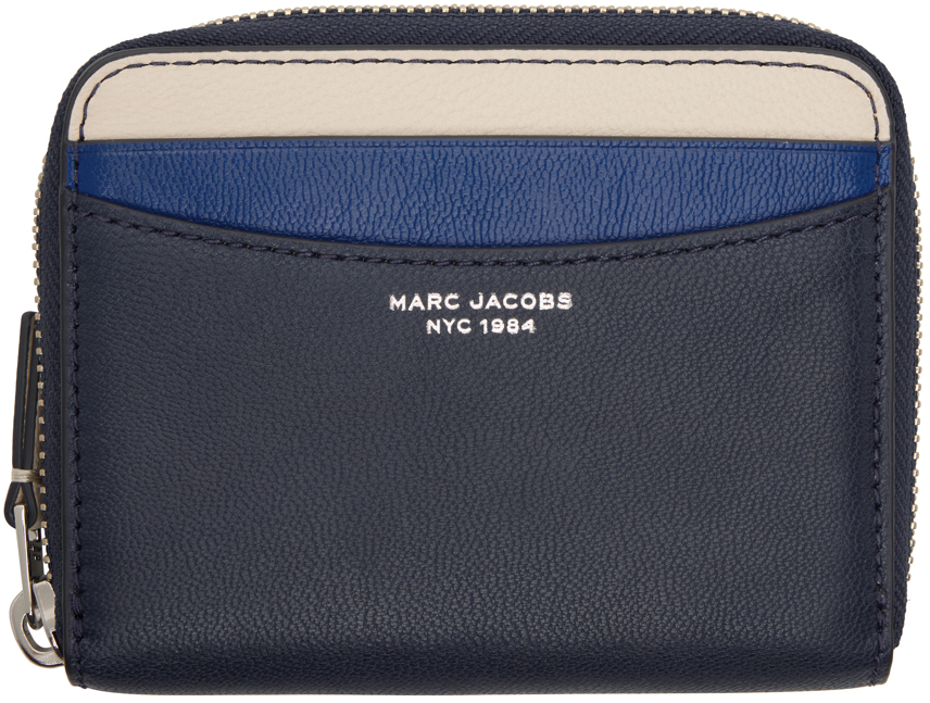 Marc Jacobs Navy 'The Slim 84' Wallet