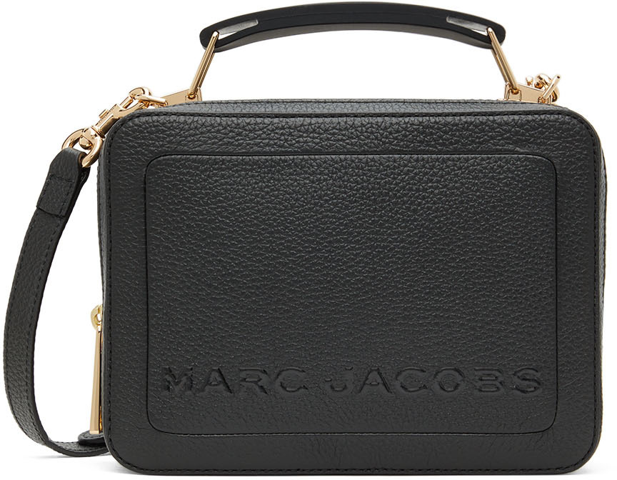 Marc Jacobs Black 'The Textured Box' Bag