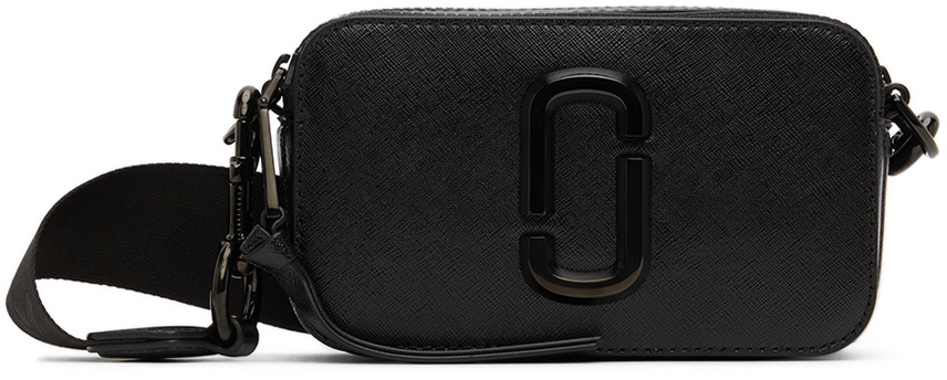 Marc Jacobs Black 'The Snapshot DTM' Shoulder Bag
