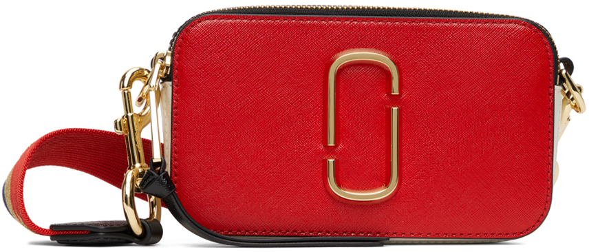 Marc Jacobs Red 'The Americana Snapshot' Shoulder Bag