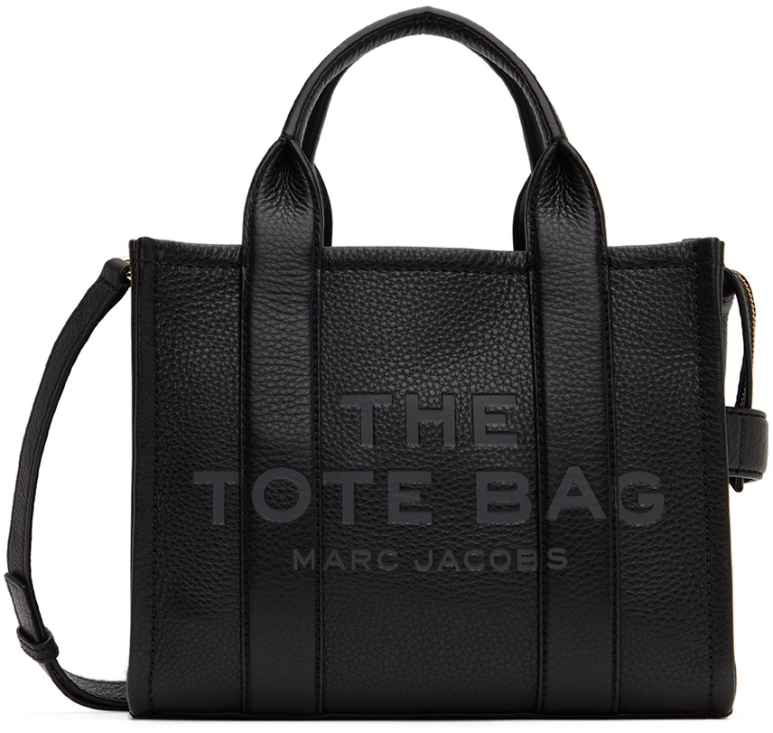 Marc Jacobs Black 'The Mini Leather Tote Bag' Tote