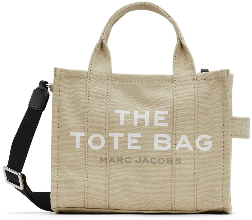 Marc Jacobs: Beige 'The Mini Tote Bag' Tote | SSENSE