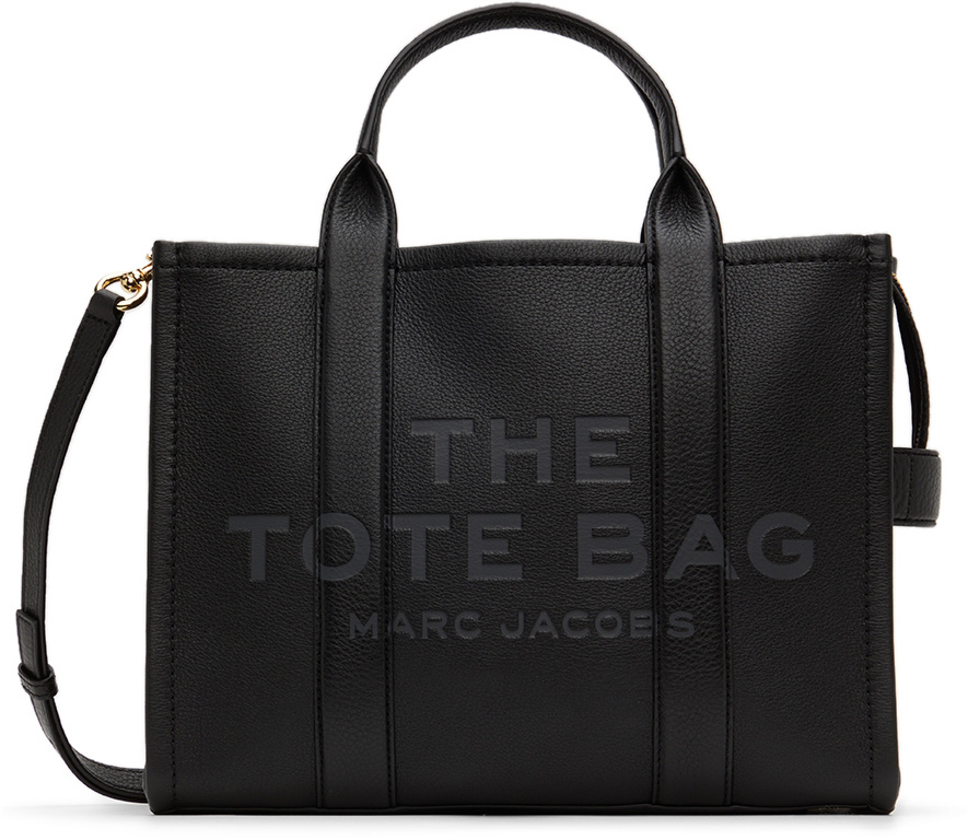 Marc Jacobs Black 'The Small Leather Tote Bag' Tote