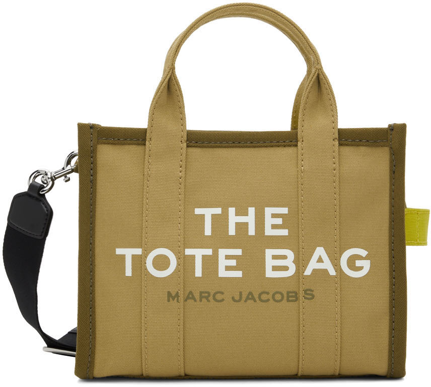 Marc Jacobs Khaki 'The Colorblock Mini Tote Bag' Tote