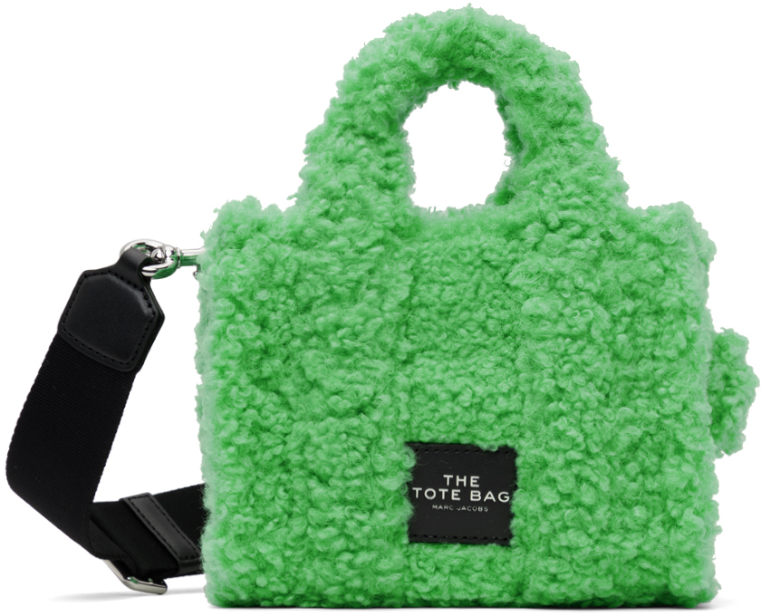 Marc Jacobs Green Micro 'The Teddy' Tote