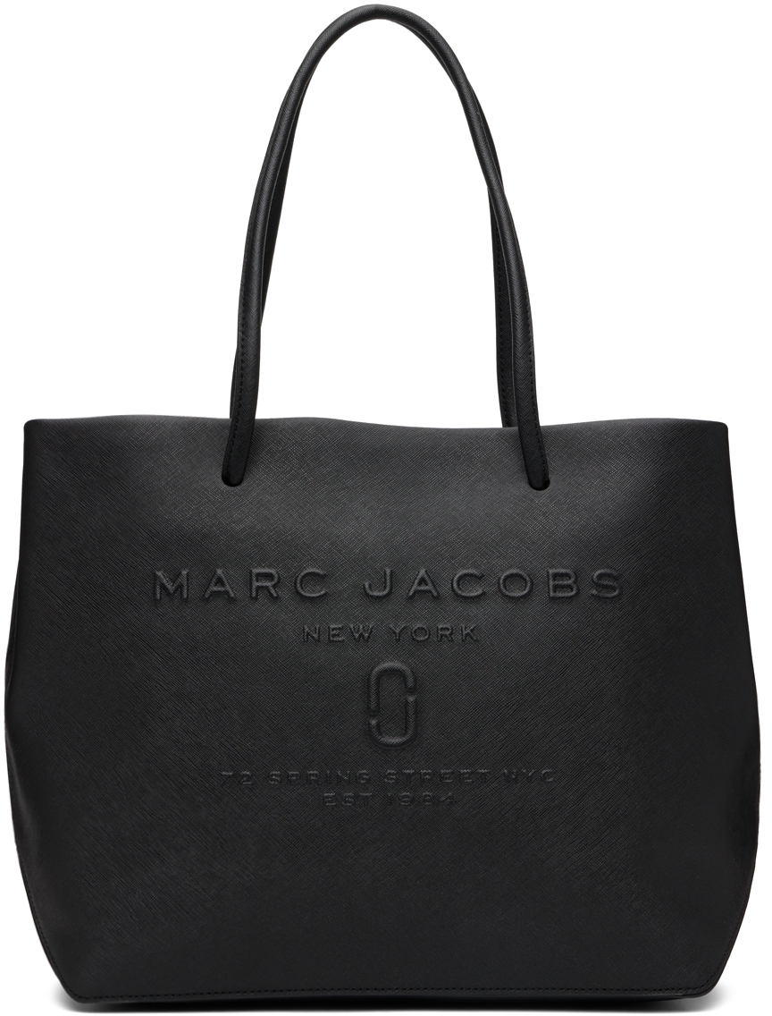 Marc Jacobs Black 'The Logo Shopper East-West Tote Bag' Tote